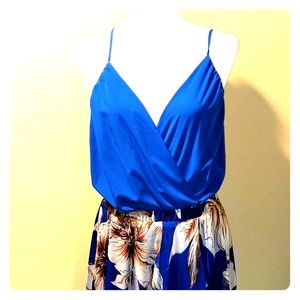 NWT Lush Spaghetti strap bodysuit